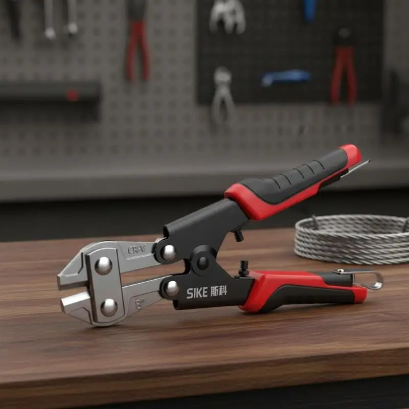Mini Bolt Cutter, Made Of Carbon Steel Fast And Sharp, Labor-Saving Operation, Used To Cut Wire, Bar Steel
