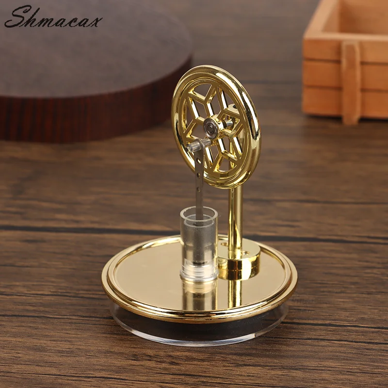 Mini Stirling Engine Model, Diferença de baixa temperatura, Steam Power Piston, Experimental Toy Gift