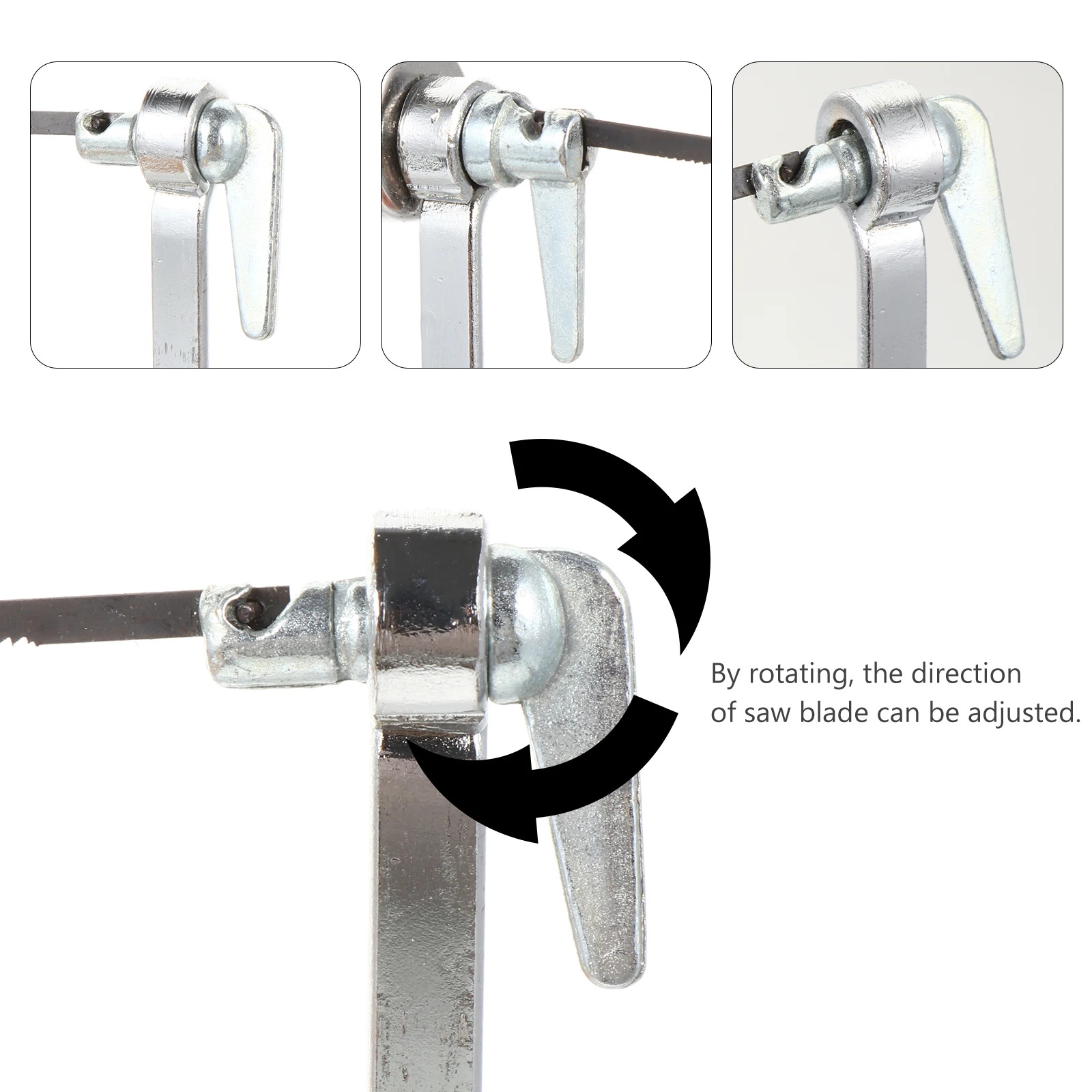 

1 Set U Shaped Curve Steel Handsaw Woodworking Diy Making Adjustable Sawbow Mini Loaf Cutter For Cutting Wood Gypsum