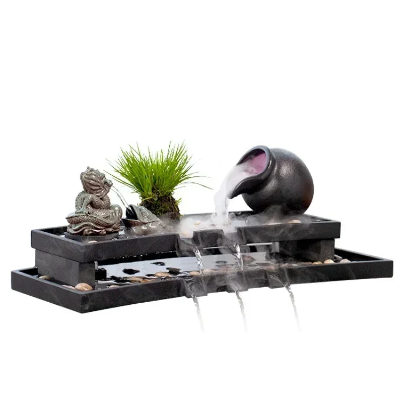 

Water Tank, Fish Tank, Stone Trough, Water Flow, Landscaping, Bonsai, Water Flow, Decoration, Atomizer System