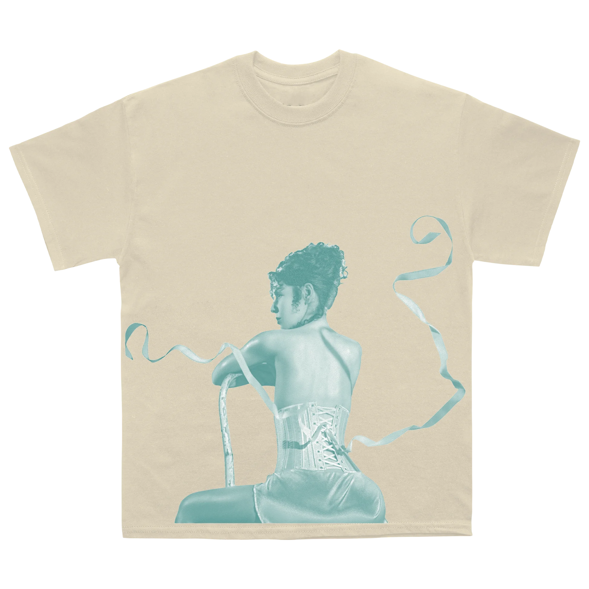 Camiseta de algodón holgada informal unisex con estampado MARINA de High Street, estilo Y2K, para moda urbana y deportiva.