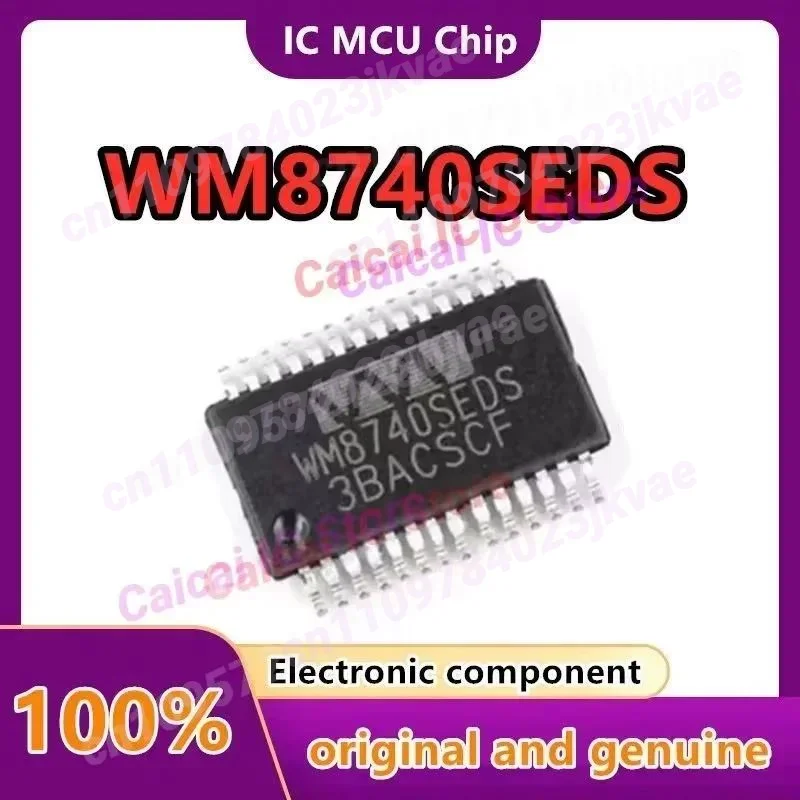 30-5PCS WM8740SEDS WM8740 WM 8740SEDS 8740 SSOP28 In Stock IC MCU