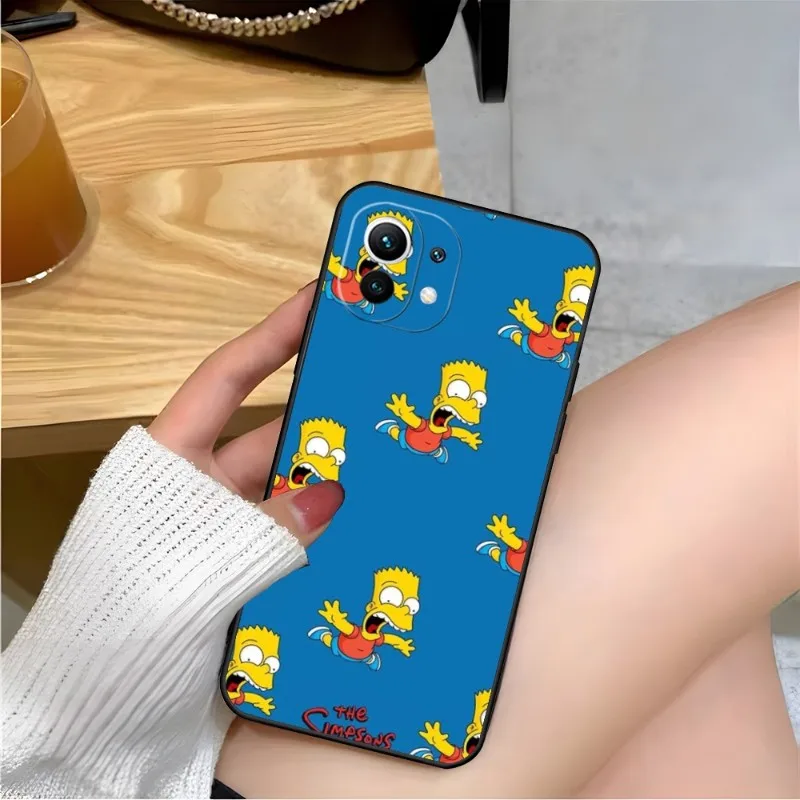 Simpson Family Phone Case For Redmi Note 11 A C T 10 T X 4g 5g 7 A 8 A 9 S S Pro Plus High Quality Soft TPU Silicone