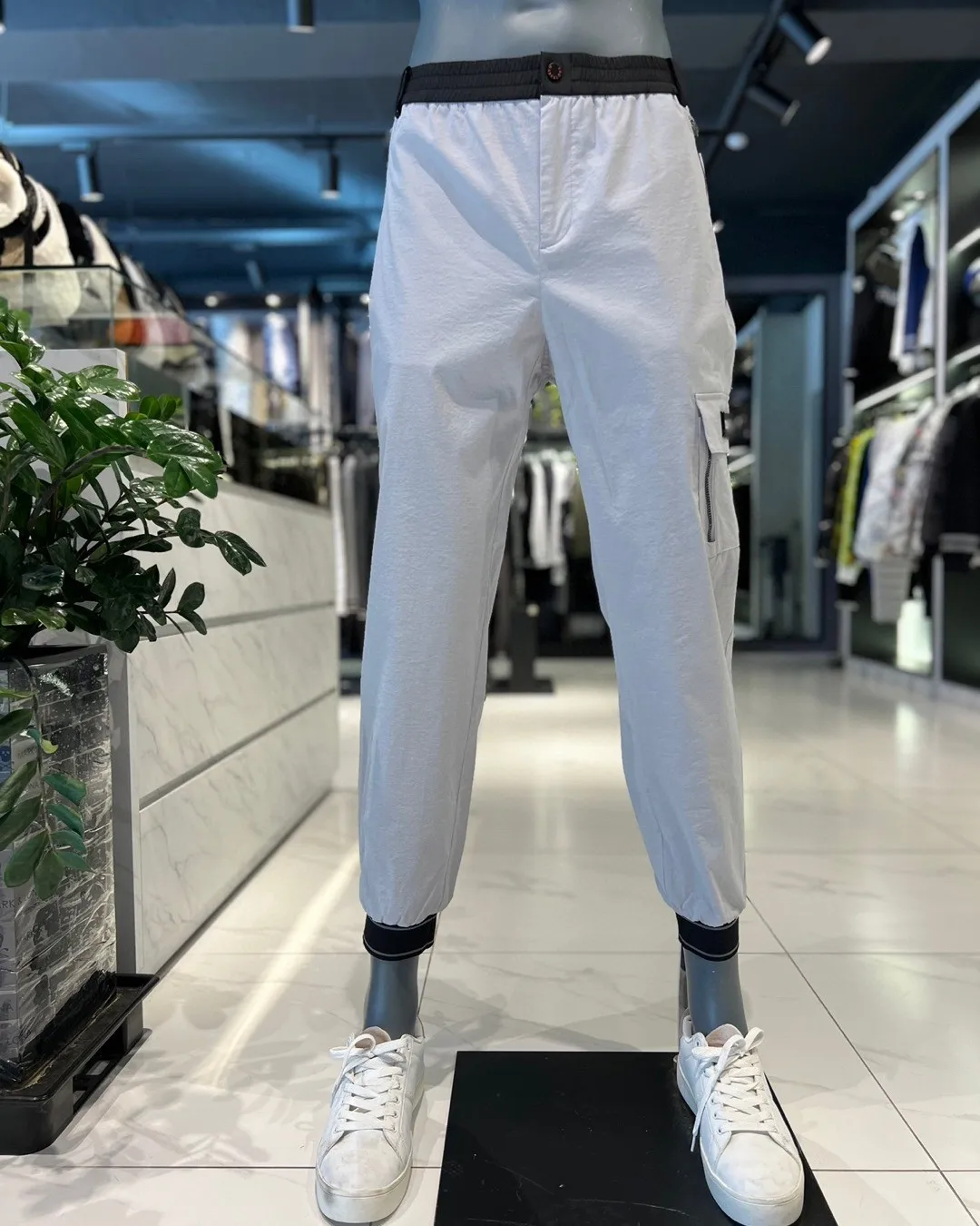 2026 New Korean Style Men Golf Pants Summer Thin Casual Fashion Slim Fit Sports Pants Breathable Versatile Daily Wear Sweatpants