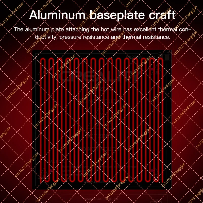 For CREALITY  3D 24V 220W CR-6 SE Original HeatBed 245*270*3mm Aluminium alloy For CR-6 SE Hotbed Printer Parts