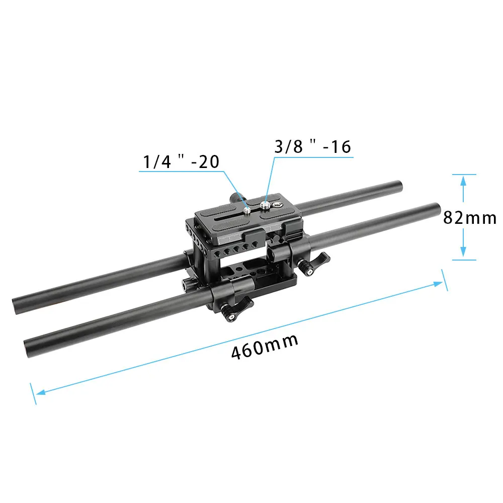 Kimrig längere Version Manfrotto Schnell wechsel adapter Grundplatte Einschub für Manfrotto 577/501/701/Stativ – Detail 6