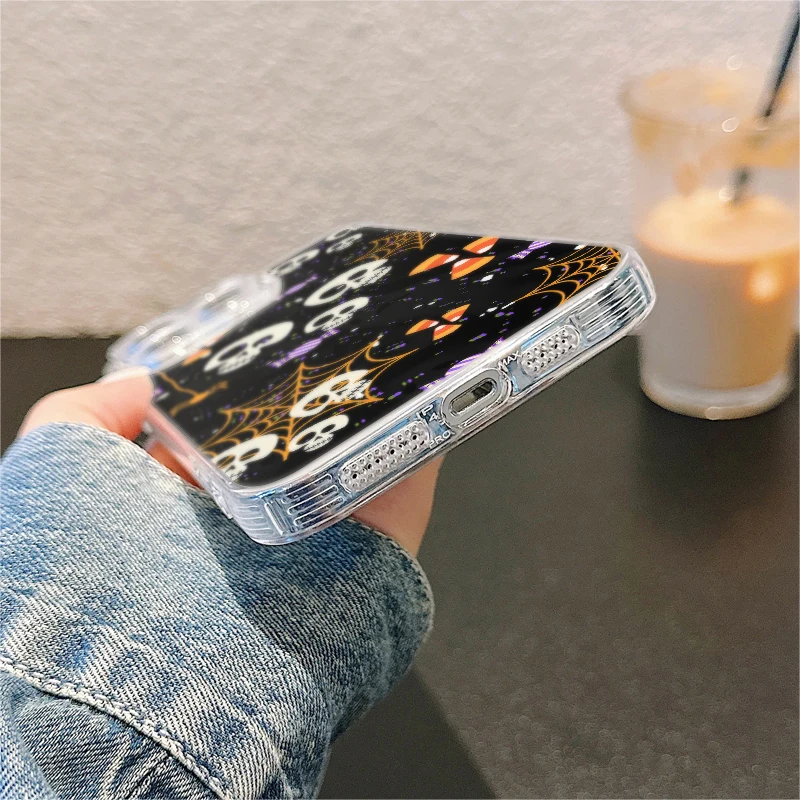 เคสโทรศัพท์ลายผีฮาโลวีนสุดเท่สำหรับ Samsung Galaxy A55 A23 A15 A14 A56 A36 A13 A34 A35 A26 A24 A33 A73 A54