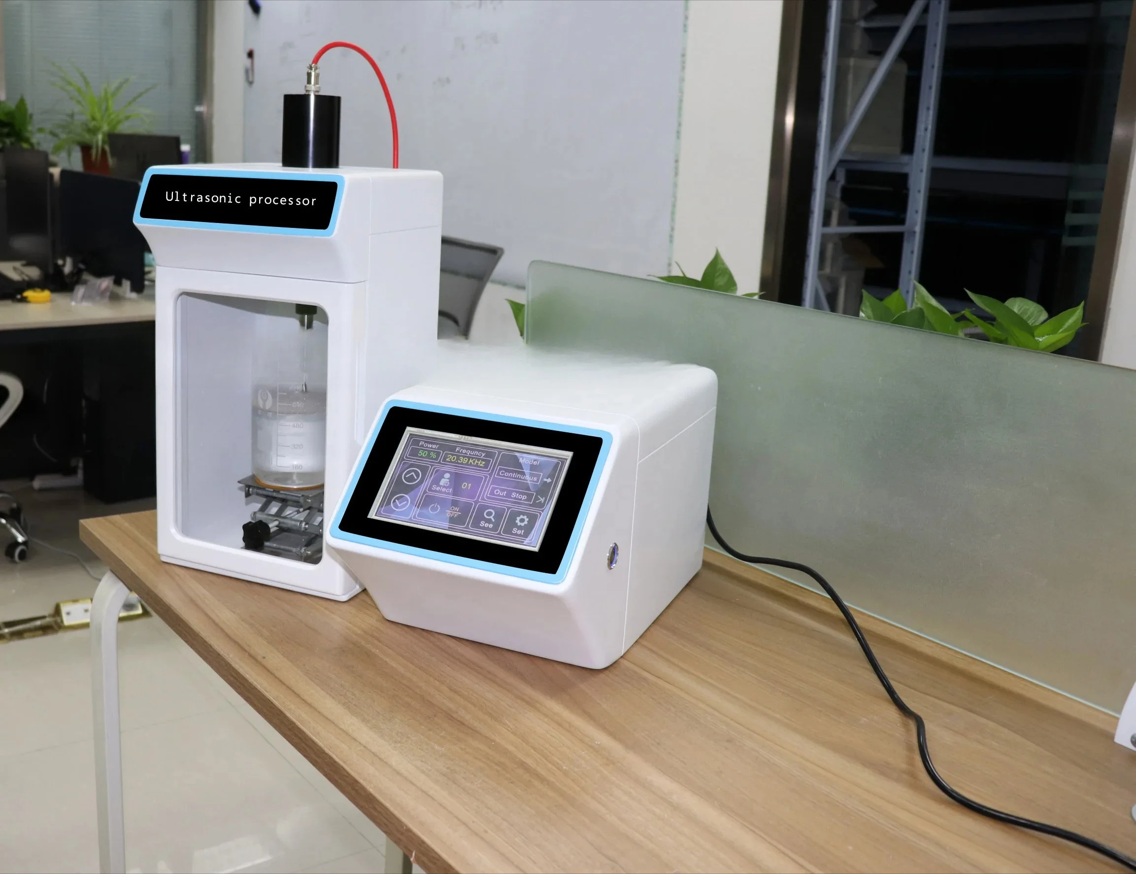 Upgraded model CE ISO Ultrasonic Homogenizer Sonicator Processor Cell Disruptor Mixer 150W 20KHZ 2ml-150ml FS-250N Top Quality