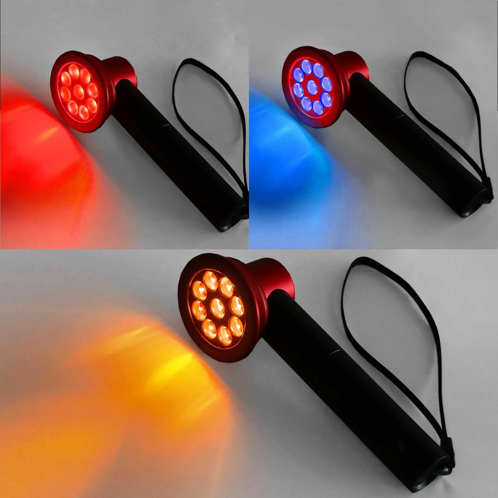 MEETU 赤色光治療装置ポータブル sk ケア Led ライト美容製品光子療法顔と首