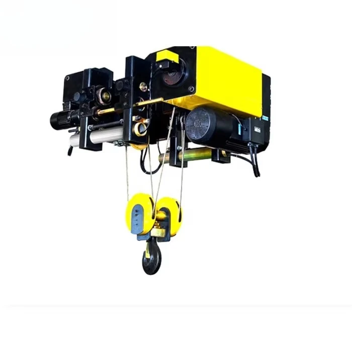 CE 500kg 1000kg 3000kg Lifting Material Single and Double Speed Low Headroom Electric Wire Rope Hoist European Standard