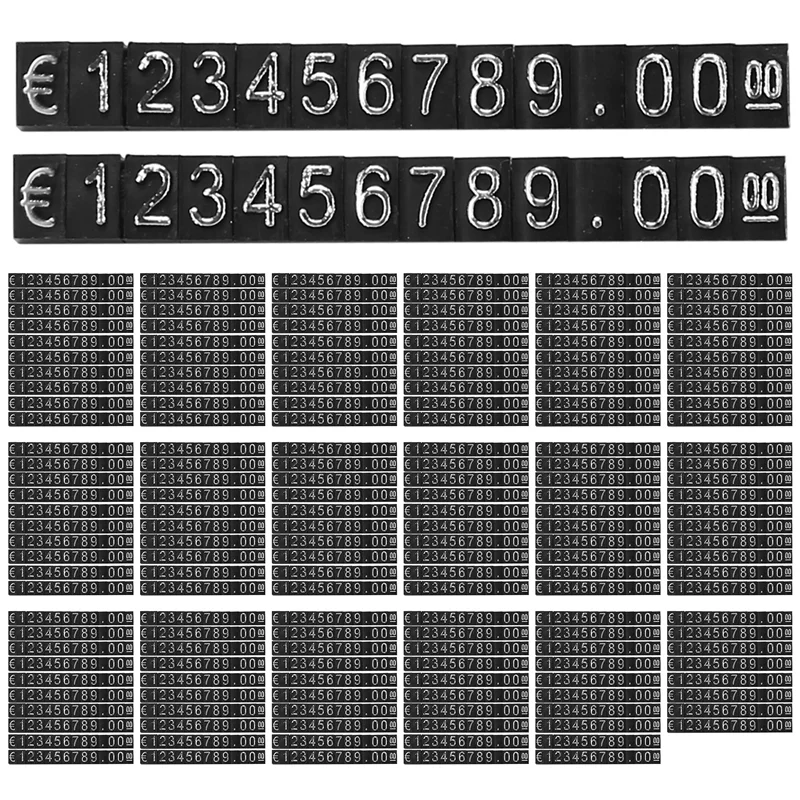 EDT-180Sets ก้อนพลาสติกราคาแสดงแท็กปรับจํานวนขาตั้งกรอบป้ายร้าน