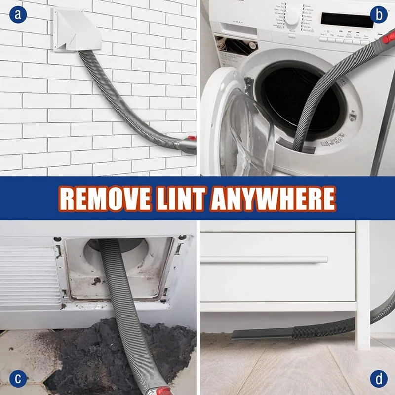 Droger Ontluchtingsreiniger Set En Spleet Gereedschap Voor Dyson V7 V8 V10 V11 V12 V15 Reserveonderdelen Accessoires 1Set