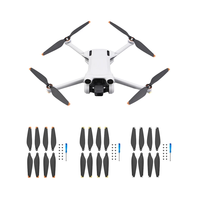 Replacement Propeller For Mini 3 Pro Drone Light Weight Props Blade Wing Fans Accessory Spare