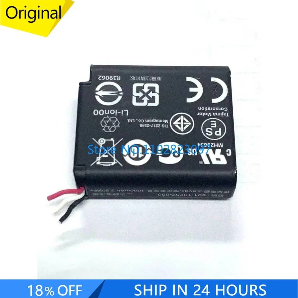 

100% оригинальная перезаряжаемая батарея для экшн-камер GoPro Hero Session 5 и Session 4, запчасть для ремонта.