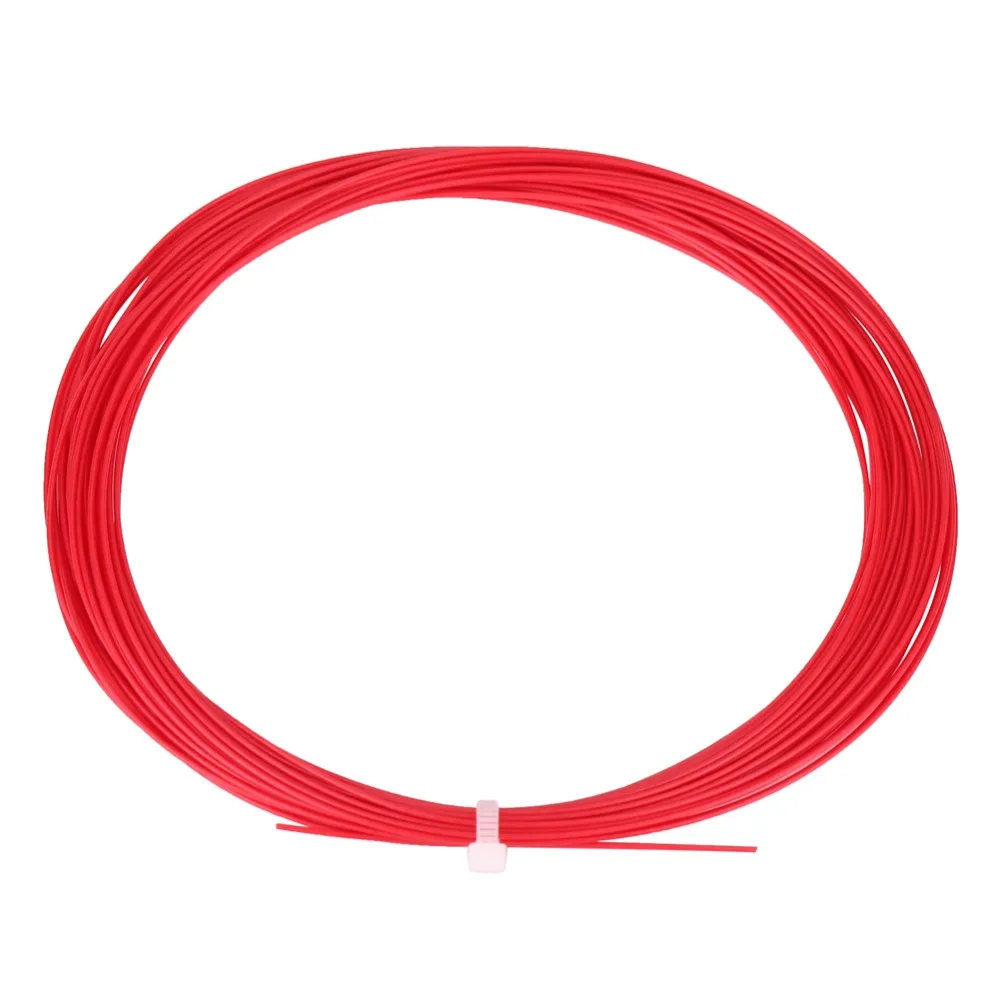 

DIY nylon fiber badminton racquet line Badminton line with high elasticity (red)