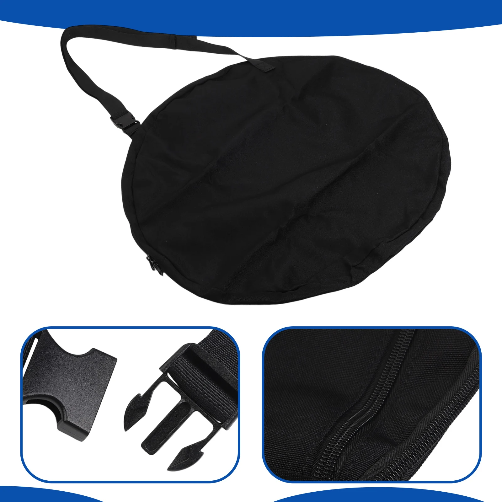

Changing Room Approx.58*58*4cm Camping Shower Tent Tear-Resistant Adjustable Shoulder Strap Easy To Store Lightweight Design