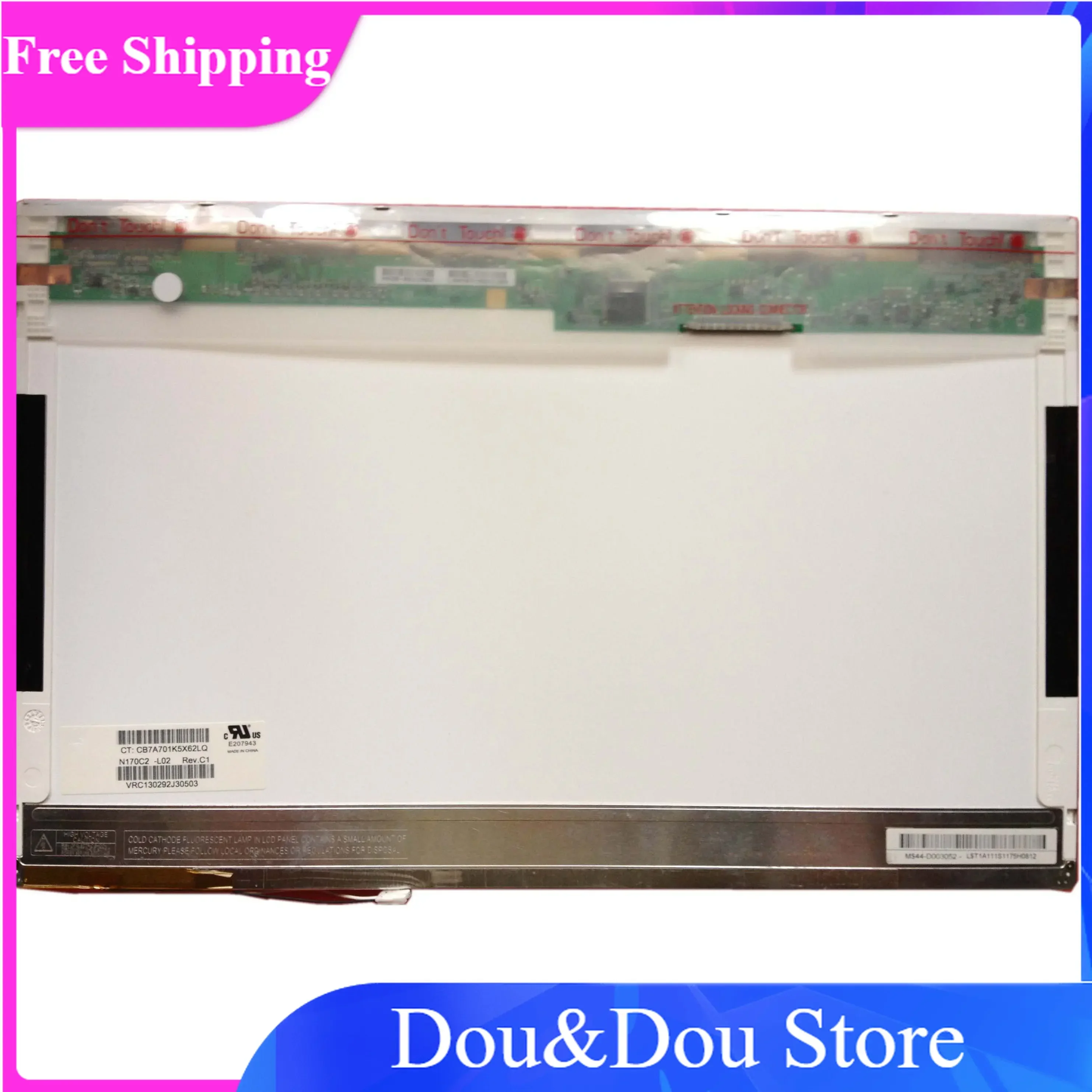 

N170C2-L02 fit LTN170BT08 LP171WX2 B170PW06 LP171WP4 LTN170X2-L02 1440*900 1CCFL 17.0inch LCD Screen Panel