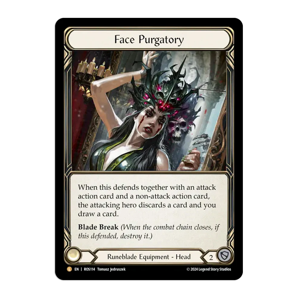 Rainbow Foil Card Apex Bonebreaker Flesh and Blood TCG