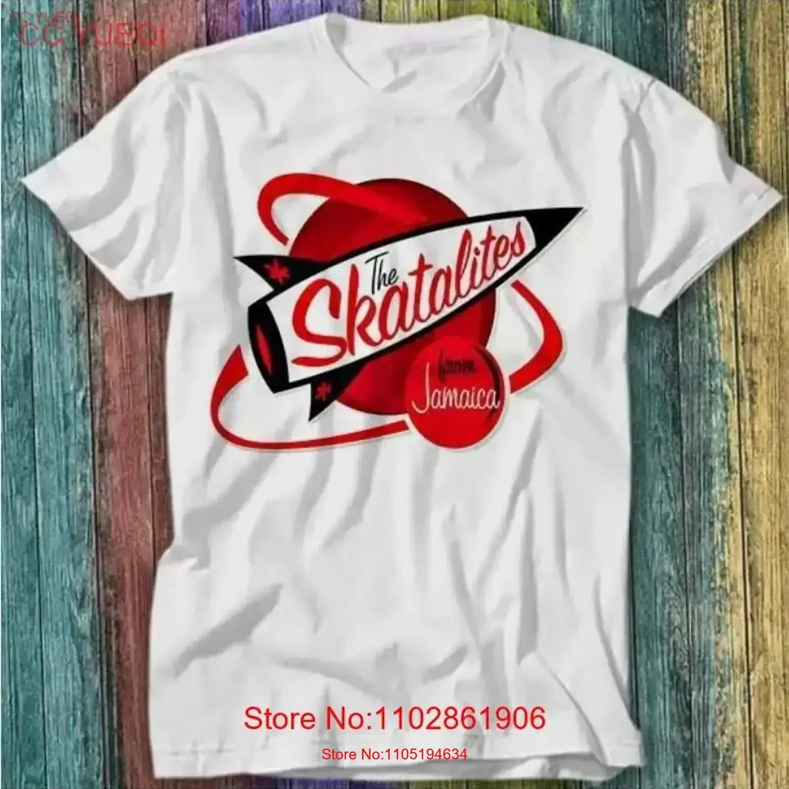 The Skatalites From Jamaica Reggae Music T Shirt Top 352 vintage Washed Breathable Top For Everyday Wear graphic homme Unisex