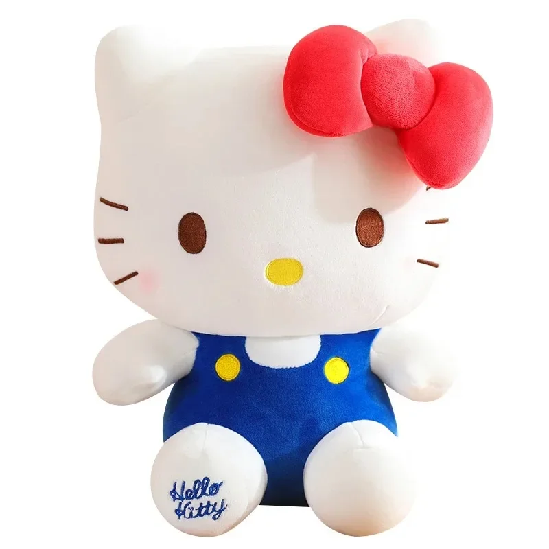 Nova venda 1-10 pçs postura sentada olá kitty anime olá kitty brinquedo de pelúcia travesseiro menina presente de aniversário kawaii olá kitty boneca