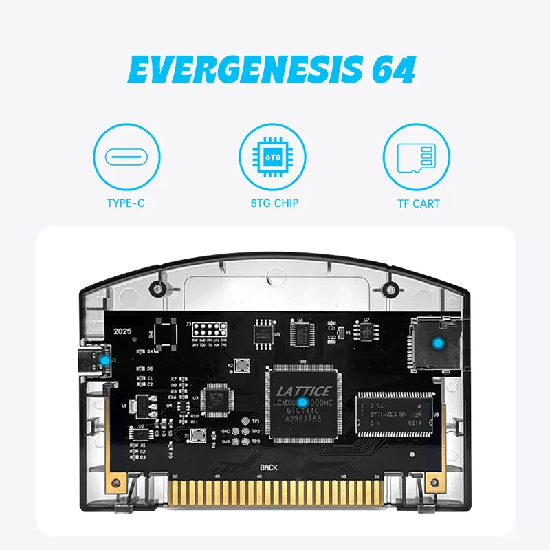 EVERGENESIS 64 مفتوح المصدر N64 5000 في 1 لعبة خرطوشة لنينتندو 64 بطاقة الألعاب مجانية 32G بطاقة التوافق دعم 64DD ألعاب