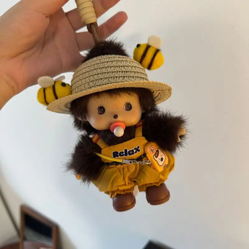 

Новая кукла Мончичи 15 см: милая маленькая обезьянка с возможностью самостоятельной переодевки, множество стилей, изысканный брелок-подвеска для рюкзака, игрушка