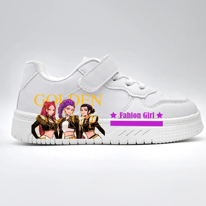 Kinder Cartoon Freizeitschuhe Mädchen Mode Neue Rutschfeste Niedliche Weiße Sportschuhe Atmungsaktive Outdoor-Schuhe für Babys und Kinder – Detail 5