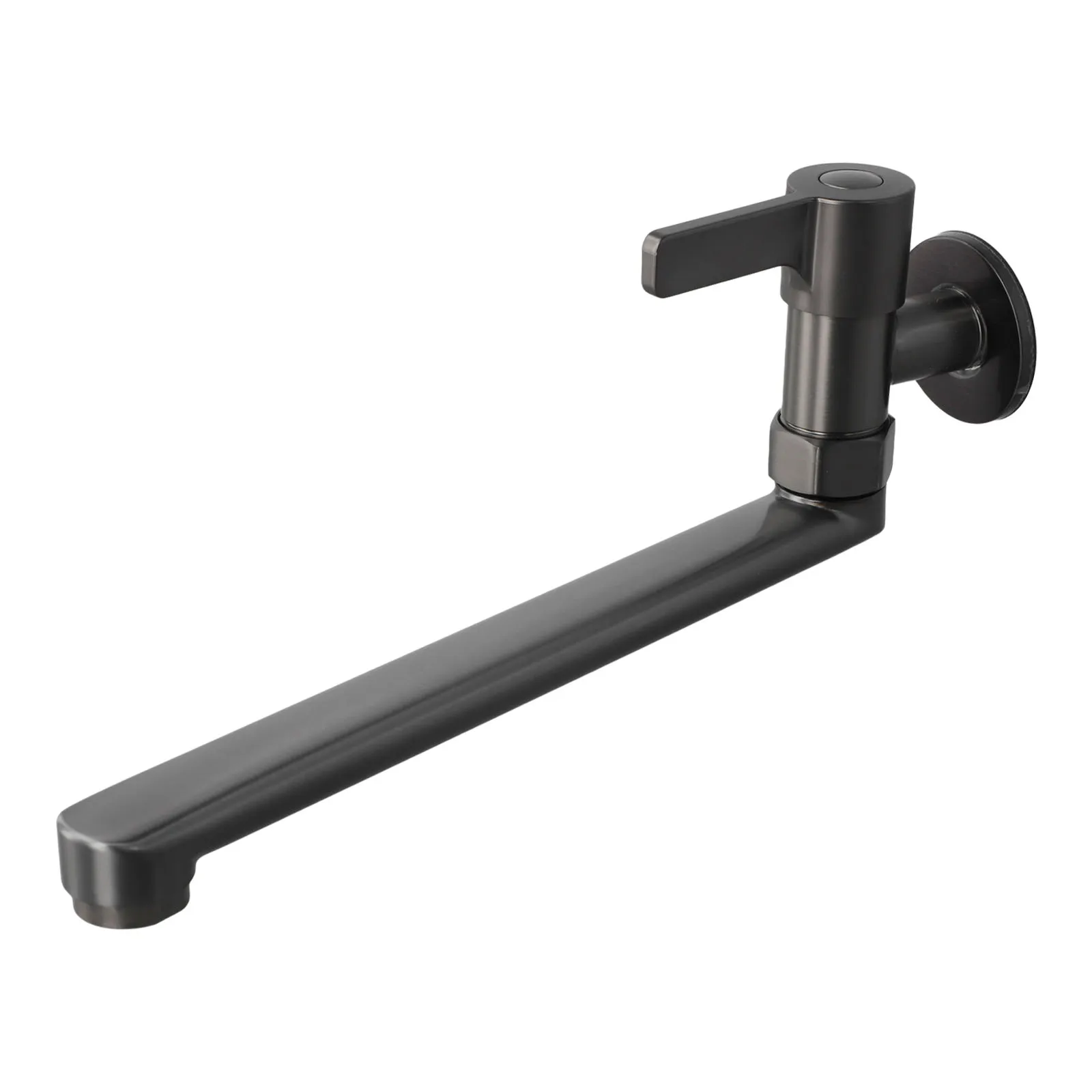 Extended Faucet Cold Kitchen Sink Faucet Kitchen Cleaning 304 Stainless Steel Cleaning Tap Easy Operation For Outdoor Use