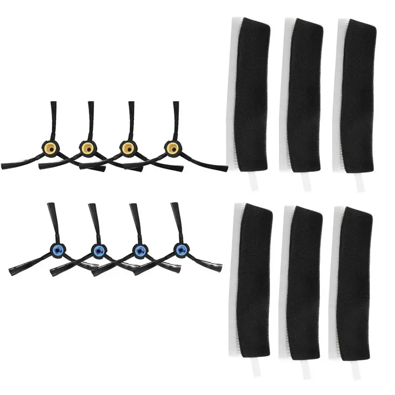 

AEE4-сменная боковая щетка HEPA-фильтр для Silvercrest SSR1 SSRA1 Ilife A9S A9 A7, аксессуары для роботов-пылесосов