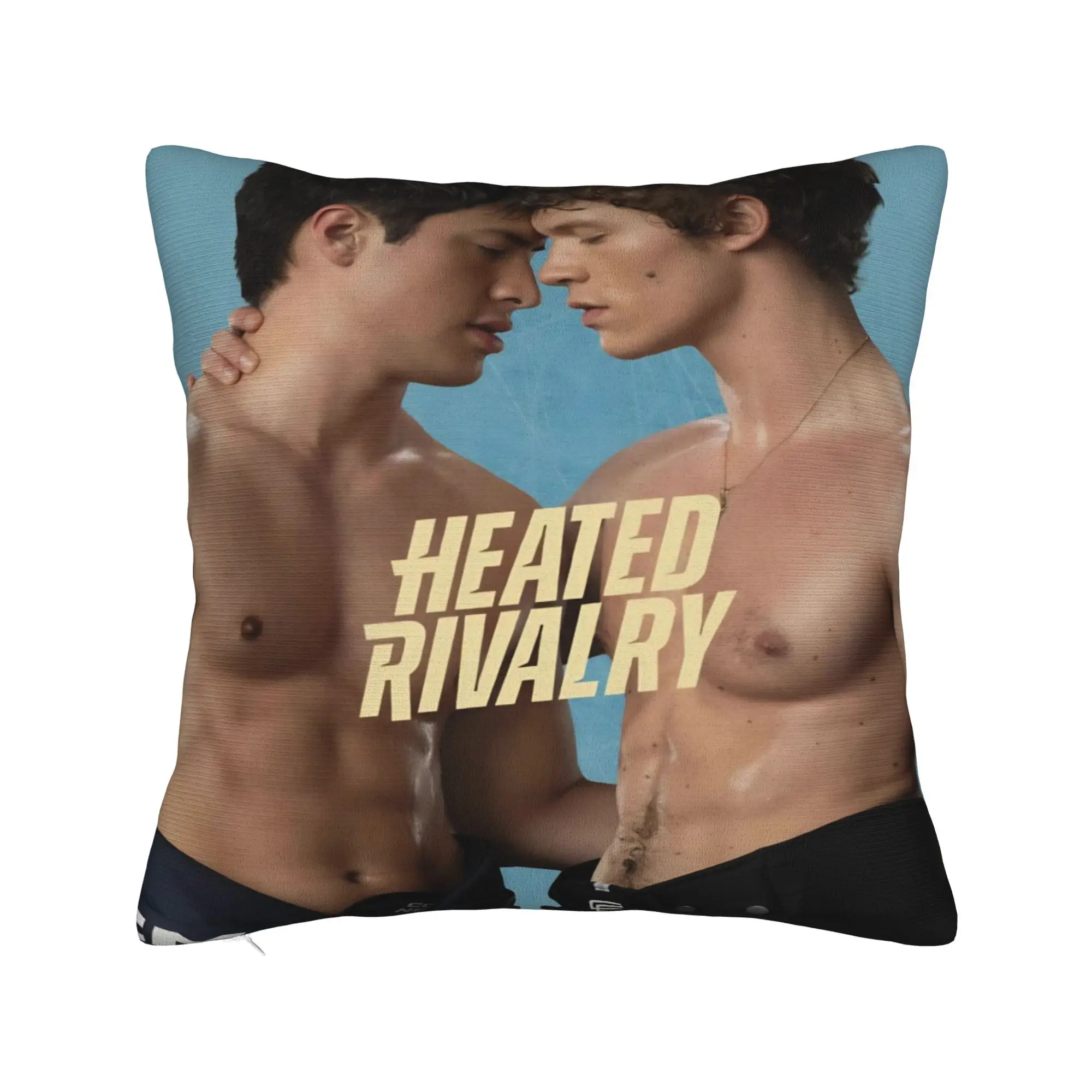 Heated Rivalry Humorous Pillowcase Printed Cushion Cover Decor Hollander and Ilya Rozanov Pillow Case Cover Home Multi Size