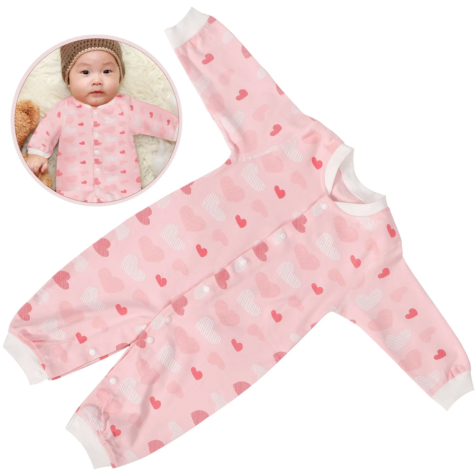 Newborn Girl Clothes Infant Clothing Baby Long Sleeve Romper Bodysuit Sleepsuits Rompers