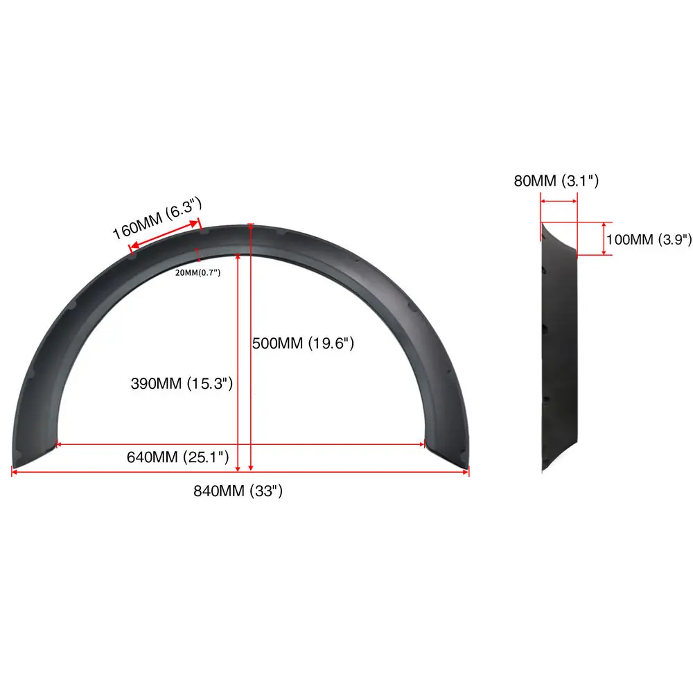 LAICY for Chevy Camaro ZL1 LT SS 1991-2022 Fender Flares Wide Body Kit Wheel Arches Protector Cover Mudguards Car Accessories