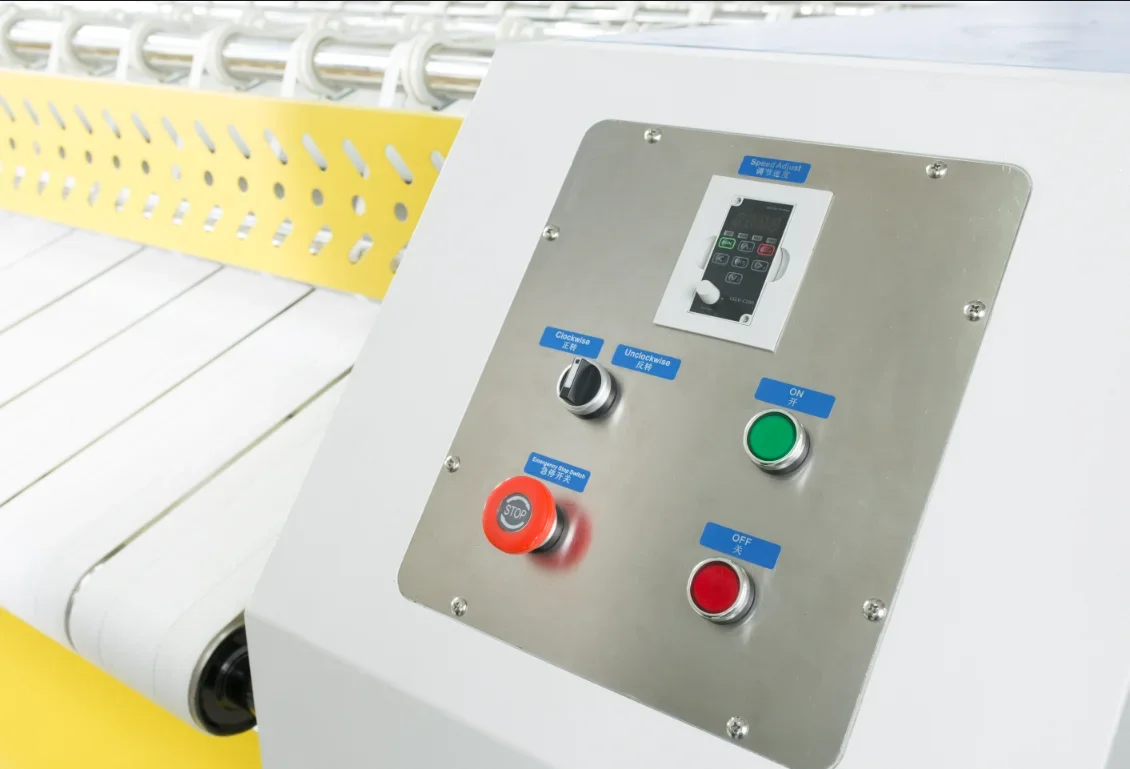 More cost-effective hotel hospital linen laundry ironing machine