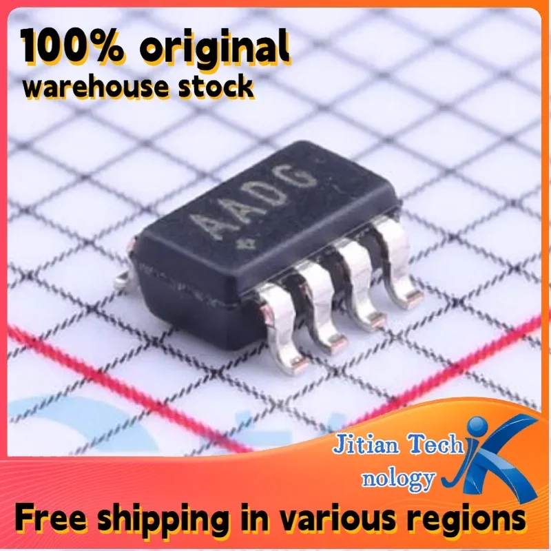 10PCS MAX6373KA logo AADG SOT23-8 100% original inventory High-Quality Electronic Component