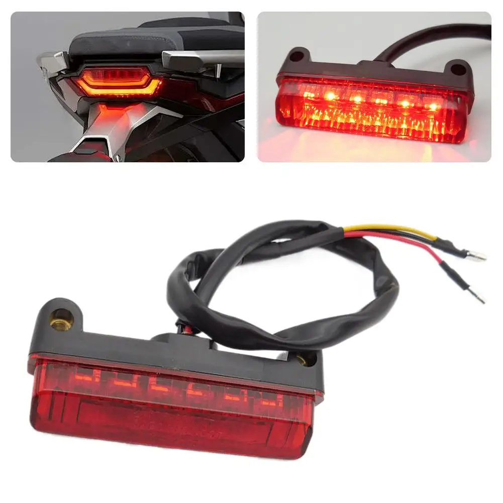Universal Motorcycle 6-LED Mini Rear Brake Tail Stop Decorative LED Light Light Plate License Modified Brake Motorcycle Lam Z9S0