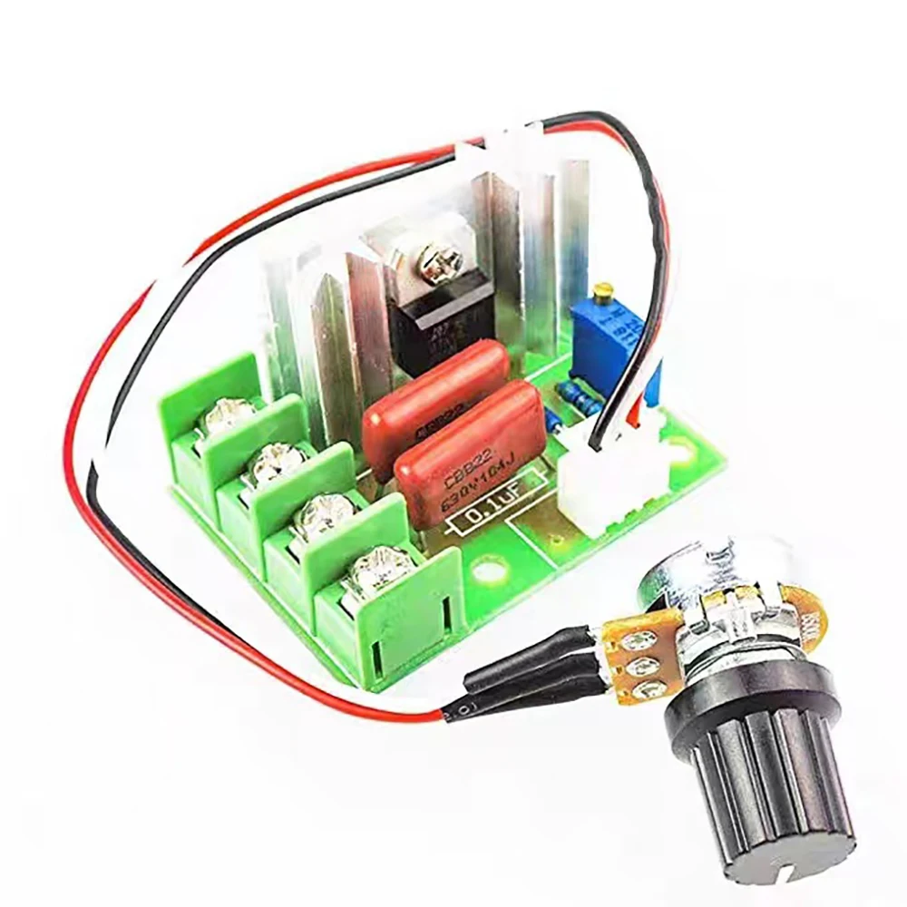 1/10/30/50/100Pcs 2000W High Power SCR AC Voltage Regulator AC 220V Dimmer Motor Speed Temperature Adjustment Controller