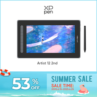 XPPen Artist 12 2nd Gen 12 Inch Graphic Tablet Monitor 8192 Levels 60 Tilt X3 Stylus Art Drawing Tablet For Android Windows Mac