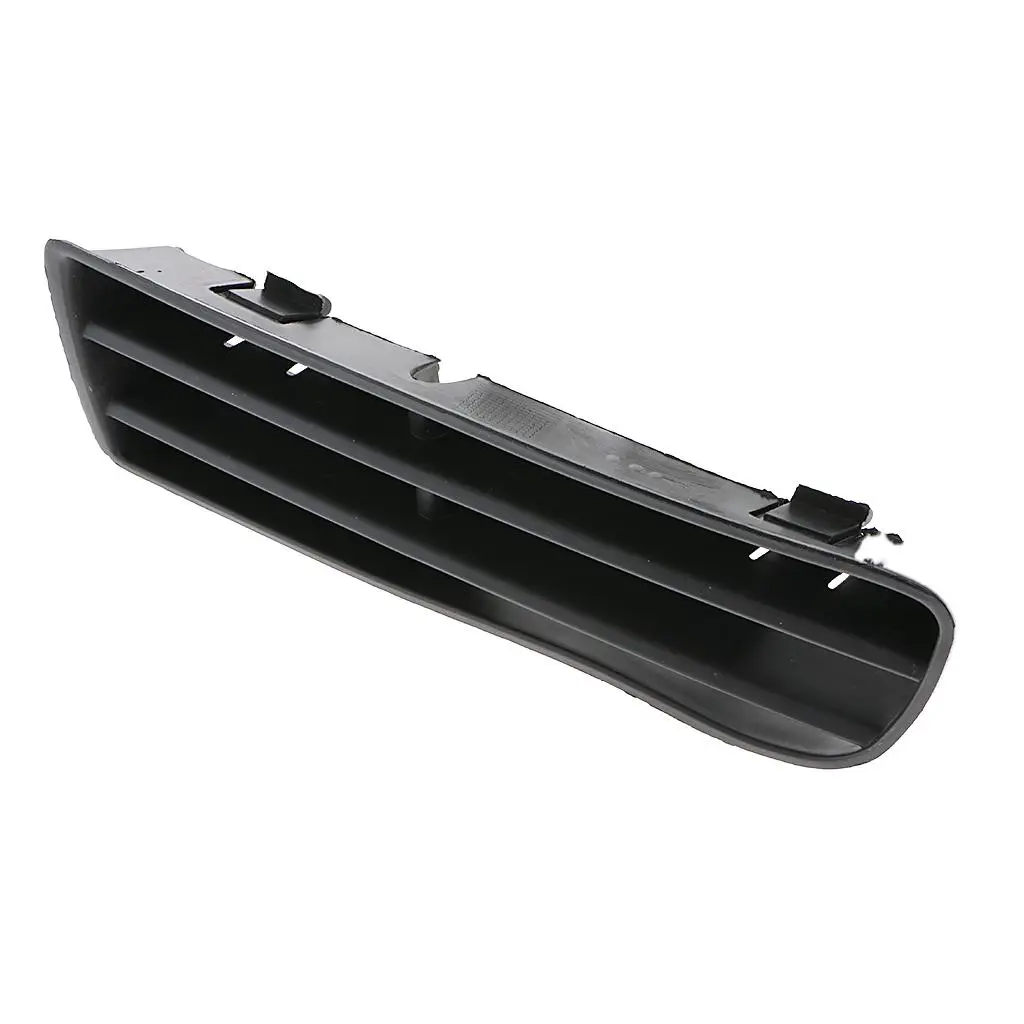 Decorative Front Bumper Left Lower Grille Black Plastic Moulding Insert for VW GOLF MK4 1998 2004
