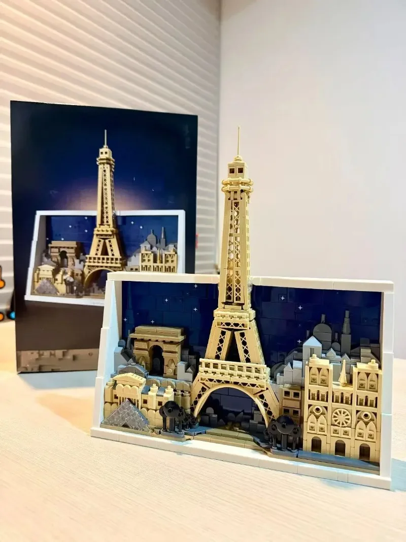 

958pcs Baling Love City Building Block Compatible 21064 Set Valentine's Day Furniture Decoration Toys for Kids Birthday Gifts