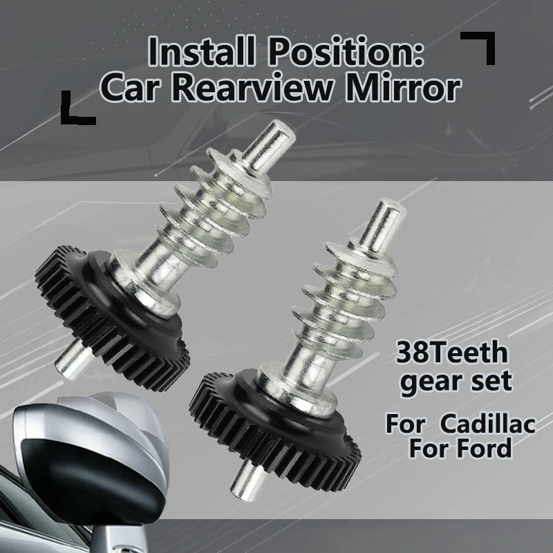 

AZGIANT For Cadillac ATS XTS XT4 CT6/Ford Mustang Explorer Edge Puma Car power Auxiliary rearview folding mirror R L gear parts