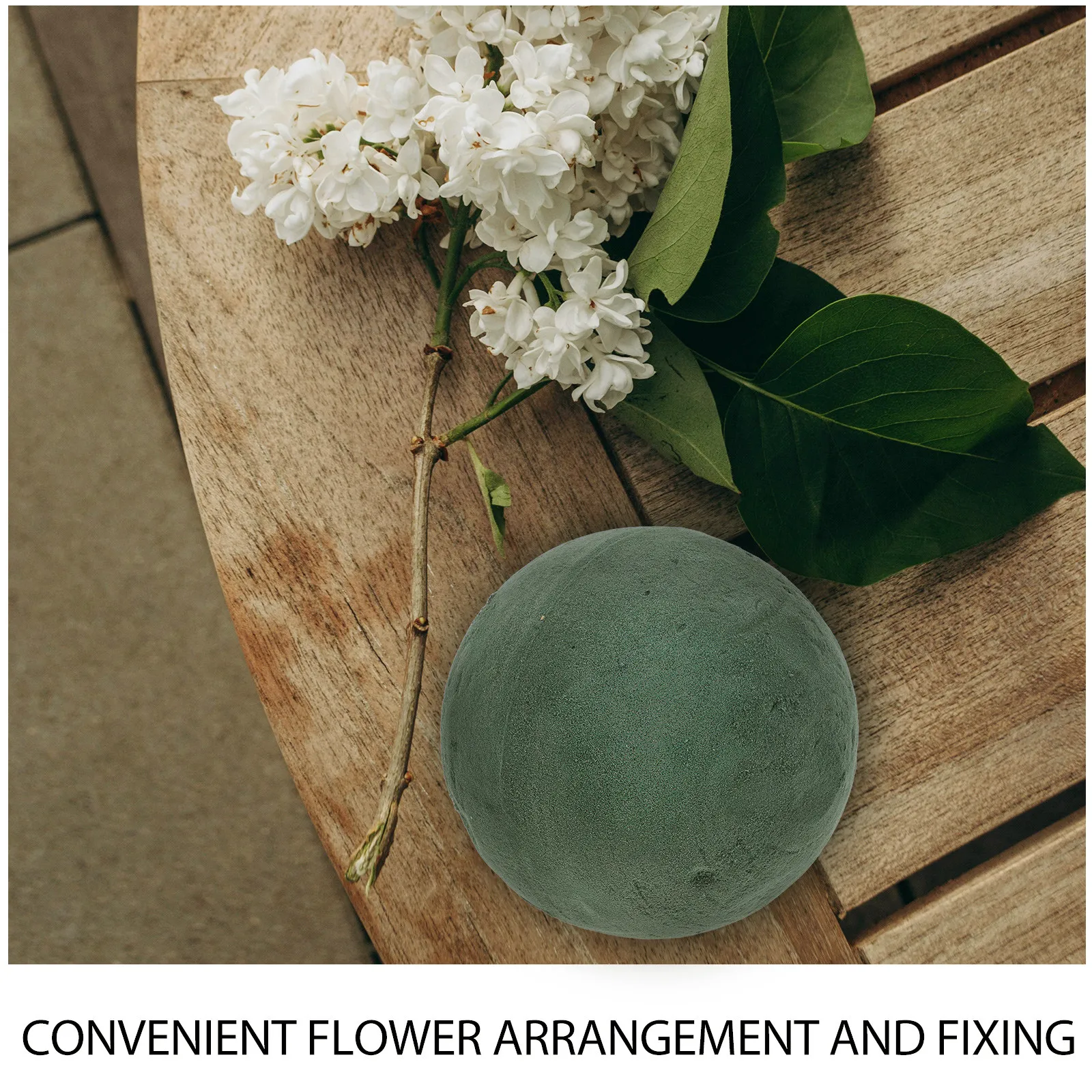 丸型の花材用フォームブロック2個入り、直径12cm、生花を使 - Florist Flower Supply のレビューと価格