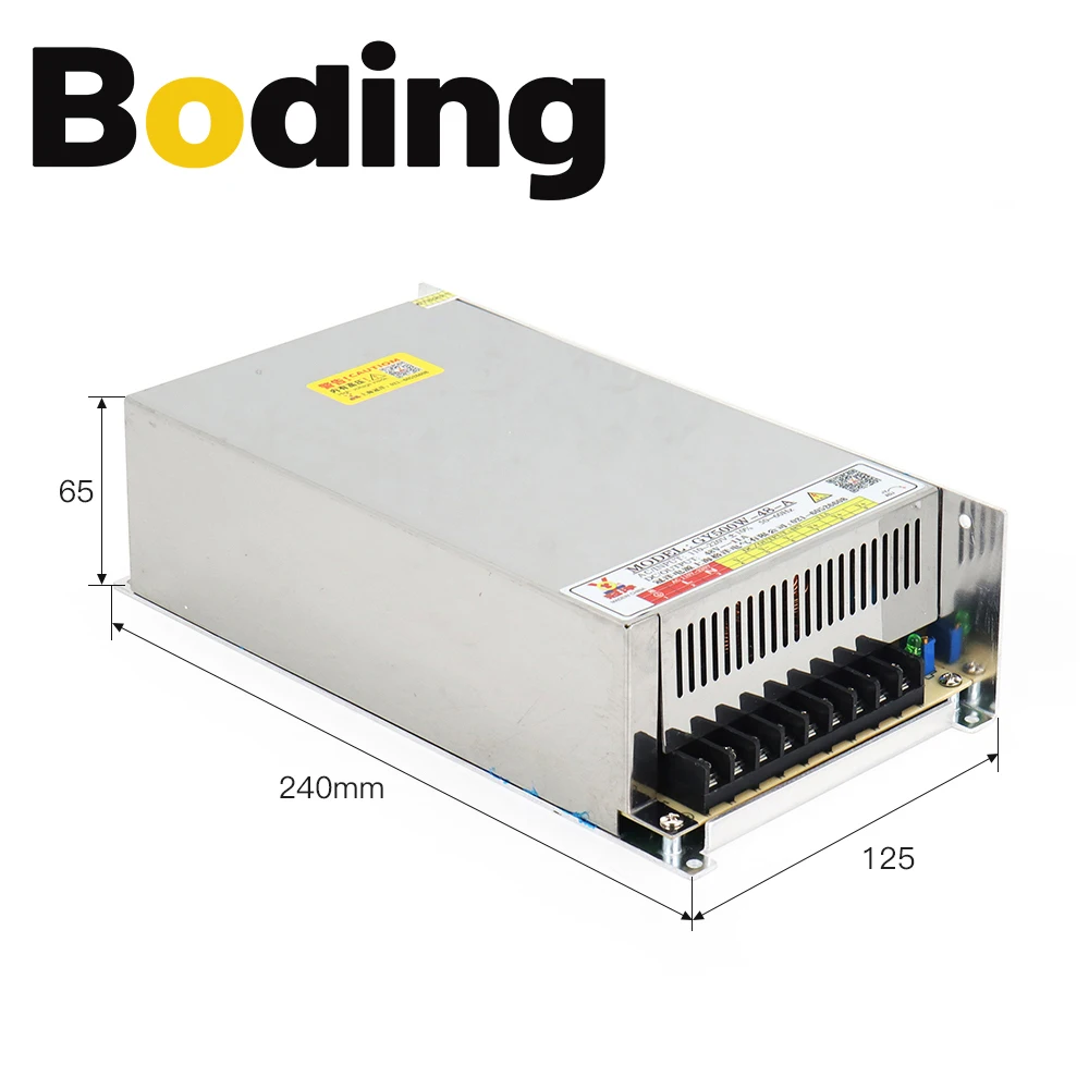 

BODING 500W Switching Power Supply 48V 11A GY500W-48-A for CNC Router Engraving Machine