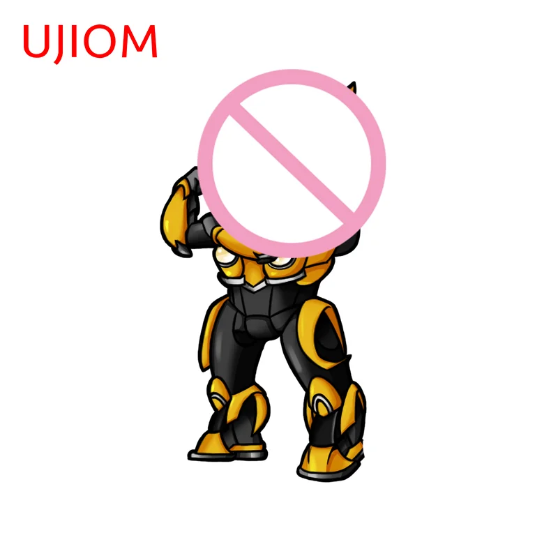 UJIOM - Adhesivo Decorativo para Pared con Diseño de Miel Amarilla, Estilo Otaku, PVC, Creativo, Chic, en Oferta