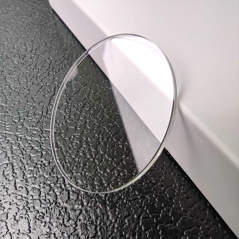 Kaca Mineral datar 1.5mm ukuran tebal dari 30mm ~ 39.5mm jam tangan transparan kaca kristal Aksesoris Jam 1 buah