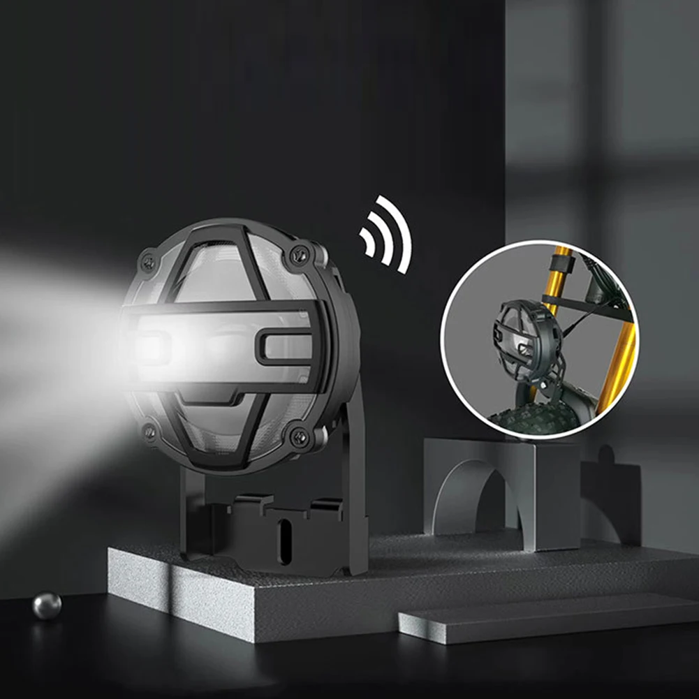 

Speaker Headlight Horn Headlight Cycling Horn Three Core Wire 1 Pcs 12W 12x18x8cm Accessories Electric Snowmobile