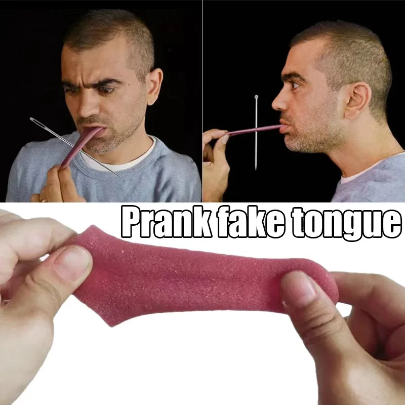 

Реквизит для розыгрышей на Хэллоуин, реалистичный искусственный язык, реквизит для фокусников, игрушки-трикеры, искусственный язык, украшение для вечеринки в честь Хэллоуина