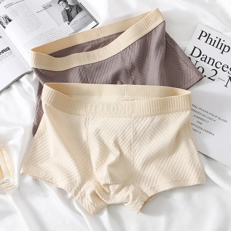 

3 шт. мужские хлопковые боксеры со средней низкой посадкой, летние дышащие однотонные шорты-боксеры, удобное нижнее белье, нижнее белье