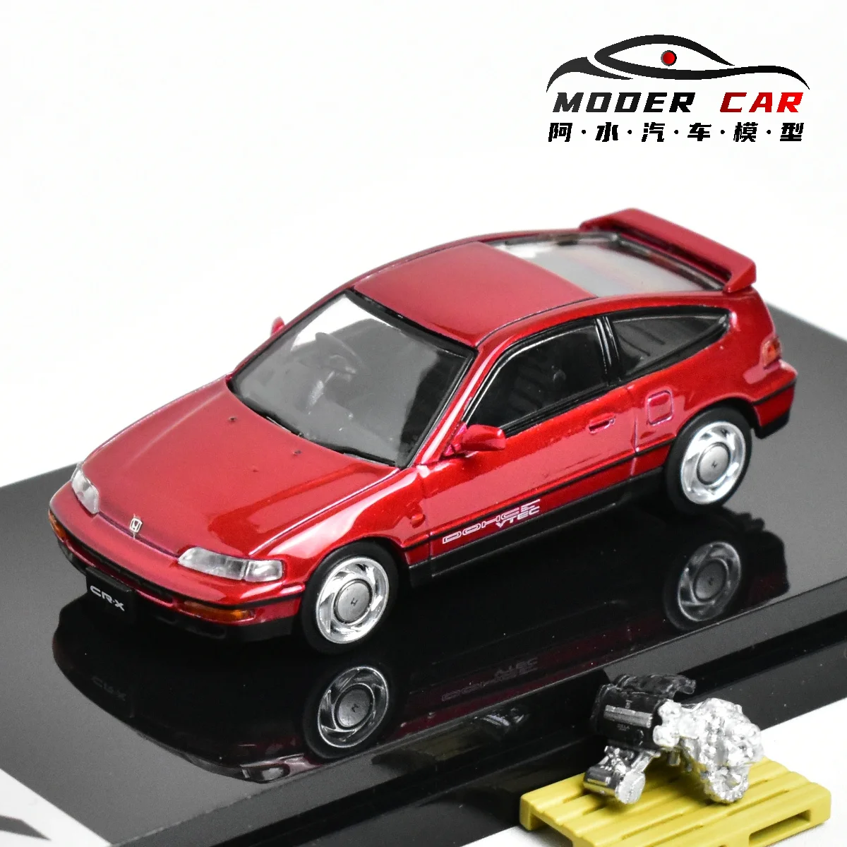 hobby Japan HJ 1:64 CR-X SiR (EF8)  Diecast Model Car