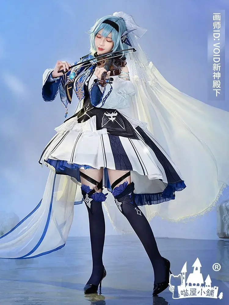 Meow House Shop Genshin Impact Cos Costume World Zhenhun Song Xueyoura cosplay Game Animation Game Suit Women Dress