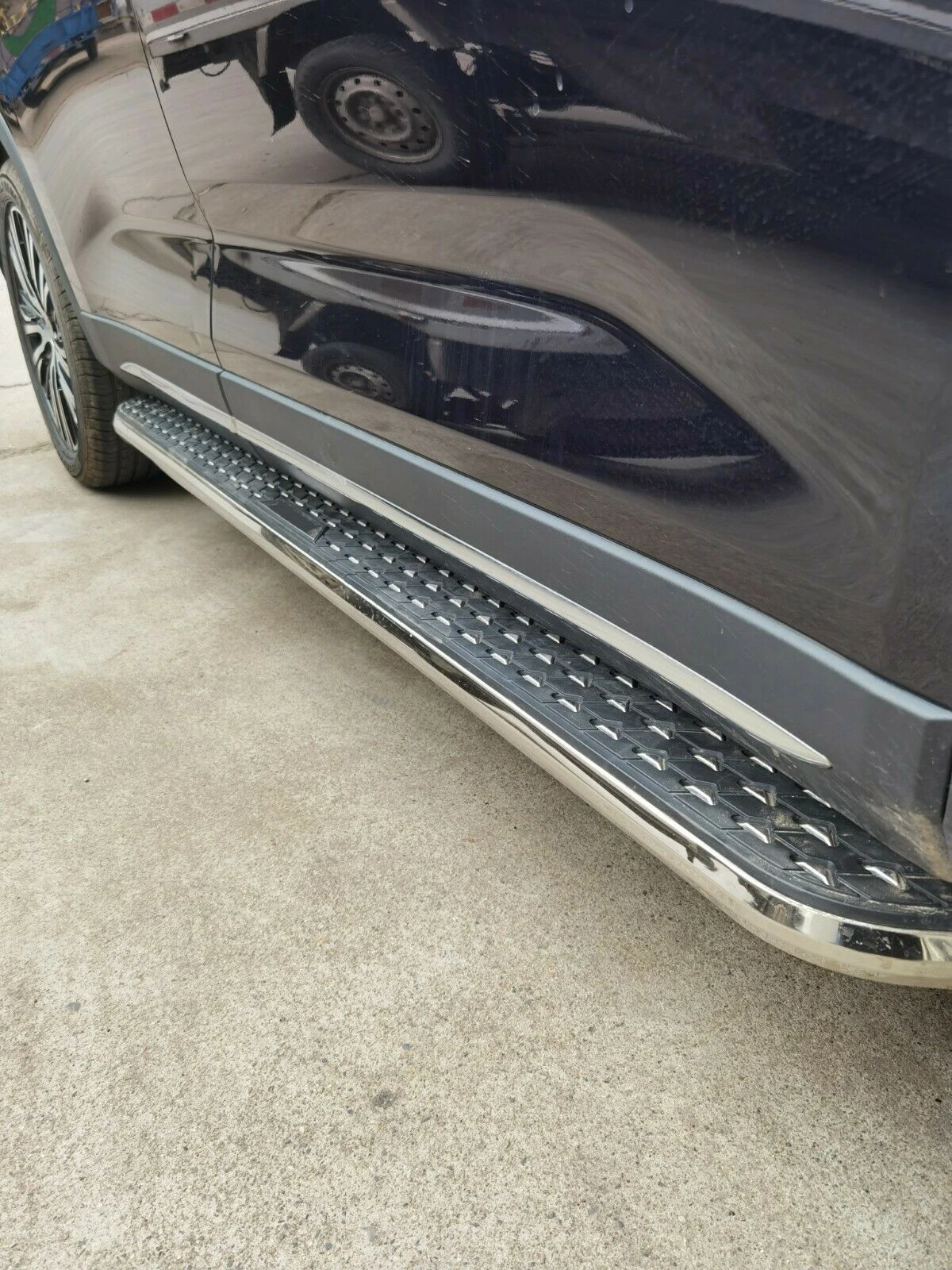 2 قطعة مناسبة لكيا EV6 2022-2025 لوحات الجري خطوات جانبية Nerf بار الفولاذ المقاوم للصدأ MTX